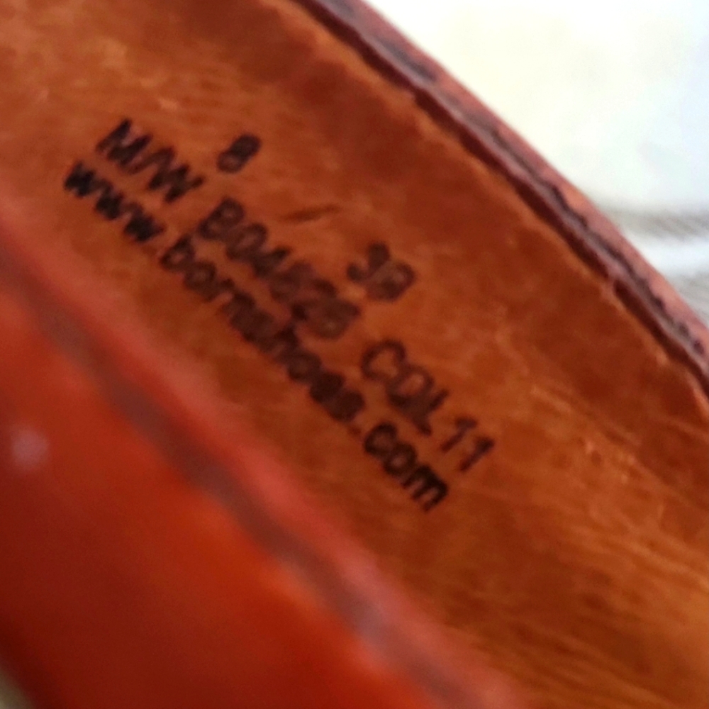 BORN LEATHER CLOGS - Picture 8 of 12
